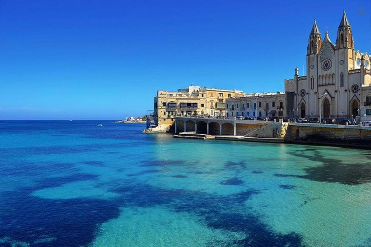 Perfect Location, Idyllic 2Br Apartment Sliema Exterior foto